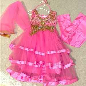 NWOT Girls salwar kameez from India - handmade